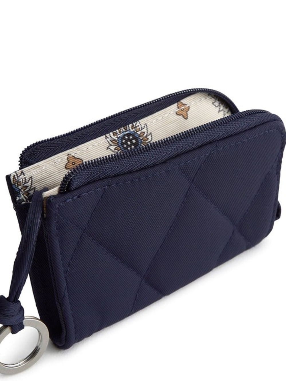 Vera Bradley Peacoat Zip Card Pouch